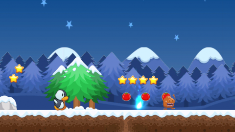 Unity2D横版闯关游戏-丑小鸭历险记