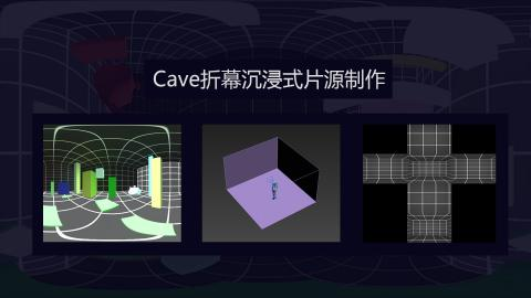 Cave折幕空间沉浸式片源制作