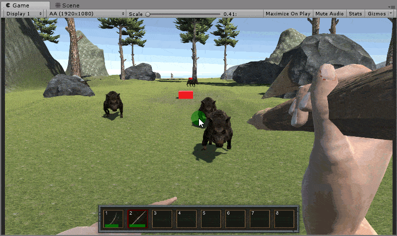 长矛武器的投掷使用