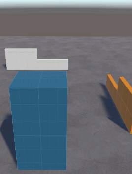 建筑物跳跃跌落 [空格键 + 方向键]